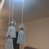 لوستر  سقفی سه شاخه‌‌ سه شعله