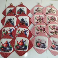 دستکیره های زیبای مخملی و پارچه ای
