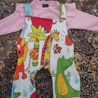لباس دخترانه تا شیش ماه