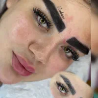 کاشت ابرو مدل لیفت ، با تکنیک نچرال کاشت