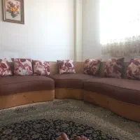 مبل راحتی نیم دایره  باپوشن جدید محکم بادوام