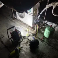 تعمیرسرویس گازگیری کولرونصب باز کردن کولر ابادان
