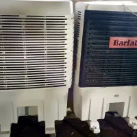 ۲دستگاه کولر آبی ایستاده چرخ دار استوک