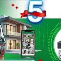 فروش دوربین مداربسته ۵ سال گارانتی و نصب رایگان