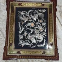 قاب خاتم گل و مرغ
