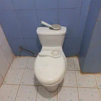توالت فرنگی و روشیویی کاملا سالم