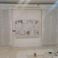 نصاب کناف. سقف کاذب ماربل ترموال. قرنیز کفپوش.