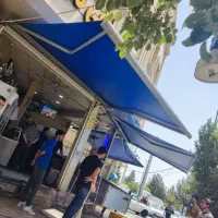 سایبان برقی دستی