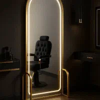 ساخت و فروش انواع آینه قدی فلزی (عمده و تک)