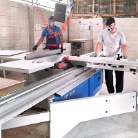 خدمات برش  MDF و نوار PVC کارنو