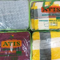 پتو یک نفره طرح برجسته آک