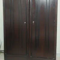 دو عدد کمد لباسی چوبی سالم