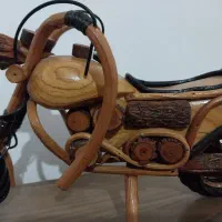 موتور هارلی چوبی دکوری