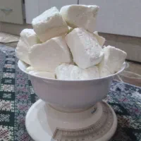 پنیر محلی با شیر تازه گاوی