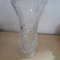 بلور گلدان خورشیدی رومیزی نو