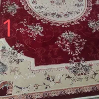 دو تخته فرش ۱۲ متری سالم ۸۰۰ شانه کاشان+مشهد الماس