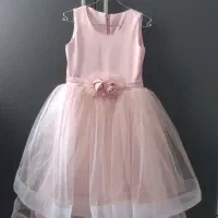لباس عروس دخترانه صورتی نو