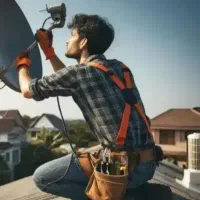 گیرنده دیجیتال کامل با تجهیزات