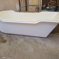وان بزرگ فایبرگلاس باشیرتخلیه آب سالم بدون نشتی