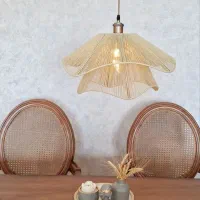 لوستر حصیری،لوستر مکرومه