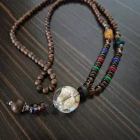 گردنبند چوبی