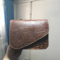 کیف دوشی زنانه چرم طبیعی اصل