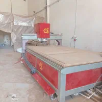 دستگاه cnc و برش و (وکیوم منبران )ام دی اف