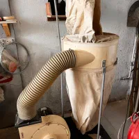 توپی پرداخت فرز نجاری مکنده تک  فارسی بر دستی فن