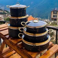 فروش سرویس قابلمه جنس ضخیم ارسال ازدرب کارخانه