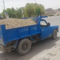 حمل نخاله و مصالح ساختمانی با نیسان کمپرسی