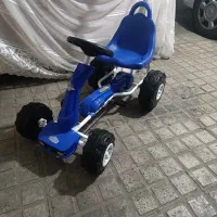 ماشین پدالی دسته متحرک 4 چرخ در حد نو