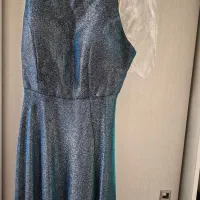 لباس مجلسی آبی رنگ