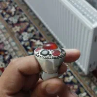 انگشتر هفت جواهر خیلی قدیمی