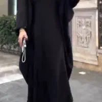 مانتو عبایی.عبا ساده و شیک فری سایز نوی نو