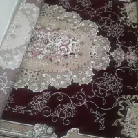 یک تخته فرش ۱۲ متری ابریشم کاشان ۵۰۰ شانه درجه یک