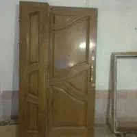 درب چوبی ضد سرقت