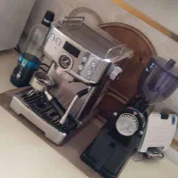 قهوه ساز نیمه صنعتی به همراه آسیاب