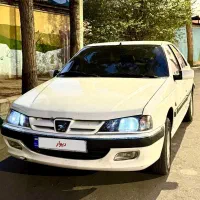 پژو پارس دوگانه‌سوز مدل ۹۲ سفید