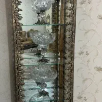 ویترین وآینه وشمعدان
