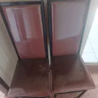 صندلی فلزی در حد نو