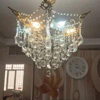 لوستر ۸شاخه در حد نو