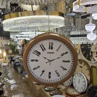 ساعت دیواری صفحه چرمی
