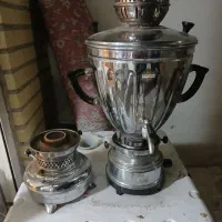 سماور نفتی با پایه اضافه گازی