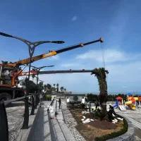 جرثقیل در نوشهر