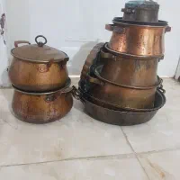 ۹ کیلو ظروف مسی