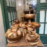 ظروف و سرویس پذیرایی چوبی