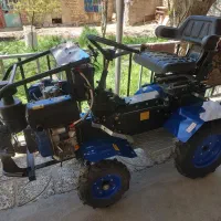 تیلر باغی چهار چرخ