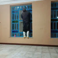 رنگ کاری کناف و ساختمان کاغذدیواری نصب پرده