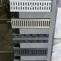گریل کانال پیش ساخته آب استخر استیل پلاستیکی گاتر