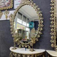 تولید و پخش آیینه کنسول برنز بیضی دوبل یاس (برتر)